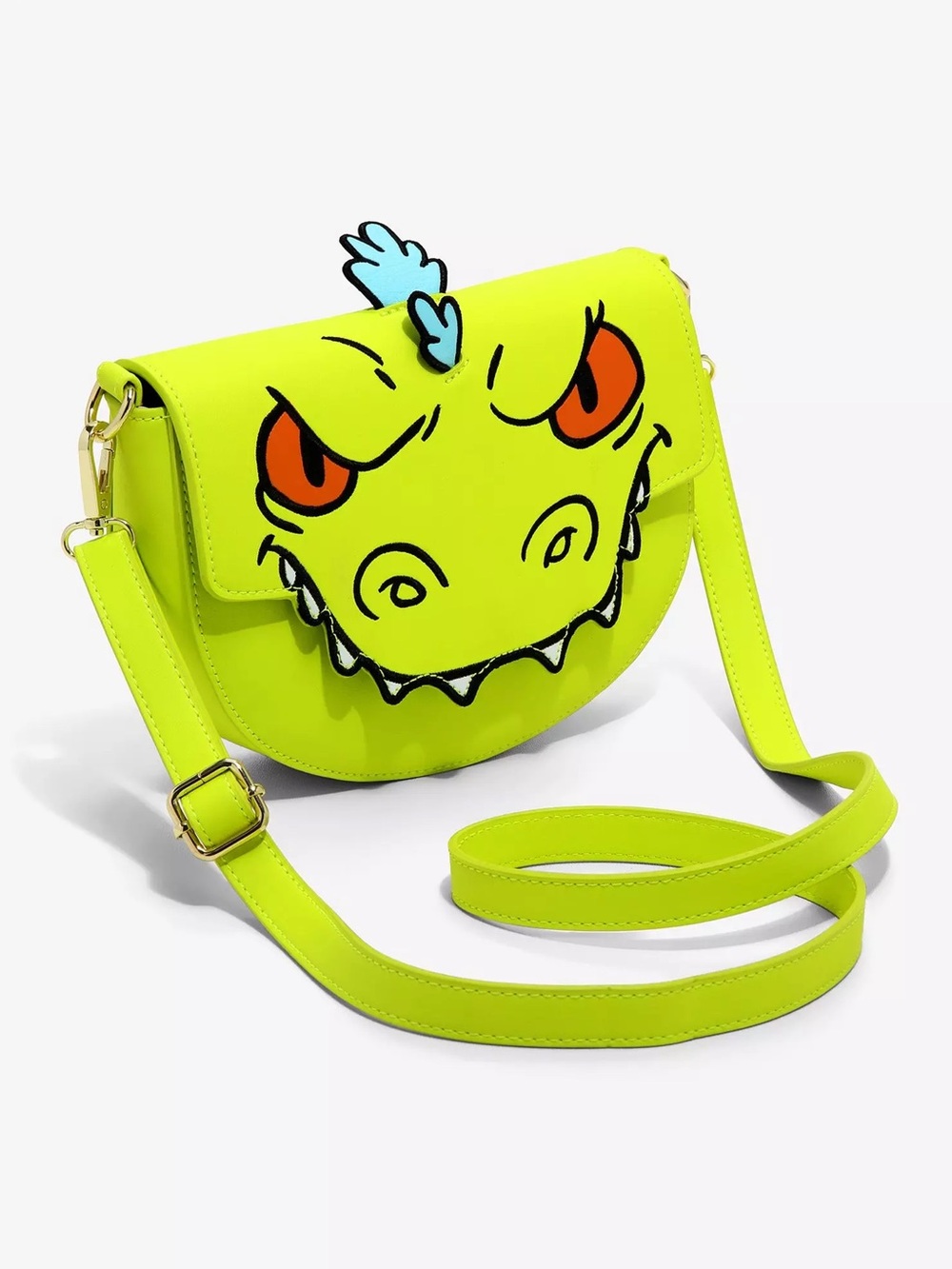 Reptar Rugrats Loungefly Crossbody Convertible Belt Bag